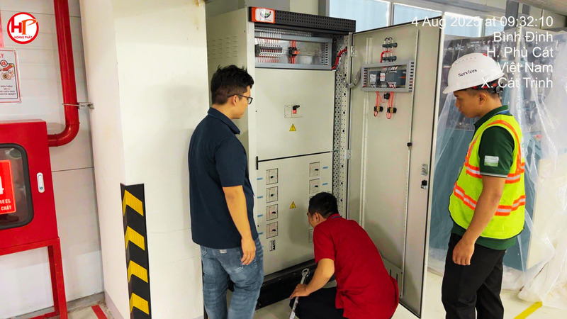 Hình ảnh thi công thực tế các công trình - Nhà Thầu Cơ Điện Hoàng Phát - Công Ty TNHH Kỹ Thuật - Công Nghệ Hoàng Phát